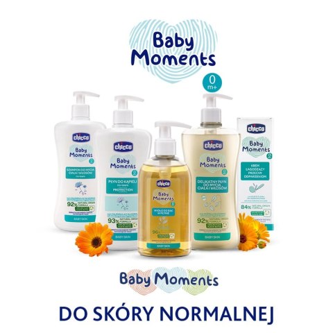 CHICCO BABY MOMENTS 0M+ 500 ml Balsam do ciała dla niemowląt, migdałowy CHICCO BABY MOMENTS 0M+ 500 ml Balsam do ciała dla niemowląt, migdałowy
