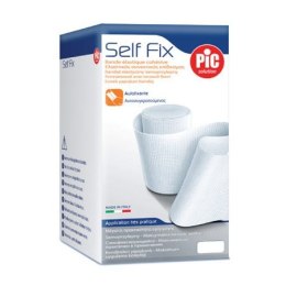 PIC SELF FIX 10 cm x 4 m Opaska samoprzylepna elastyczna do mocowania, 6 szt.