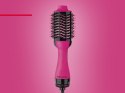REVLON RVDR5222 PINK Suszarko-lokówka do włosów, owalna szczotka, jonizacja