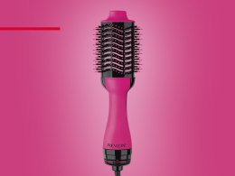 REVLON RVDR5222 PINK Suszarko-lokówka do włosów, owalna szczotka, jonizacja