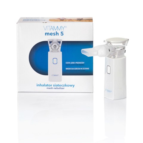 VITAMMY MESH 5 Inhalator siateczkowy membranowy, przenośny, cichy i wydajny