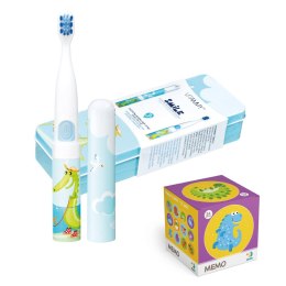 VITAMMY SMILE KROKODYL Zestaw: szczoteczka soniczna do zębów i gra DODO MEMO