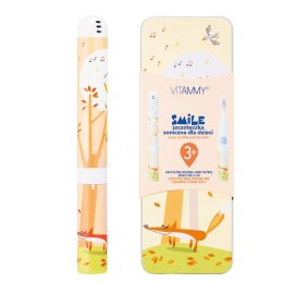 VITAMMY SMILE LISEK Zestaw szczoteczka soniczna + gra edukacyjna dla dzieci