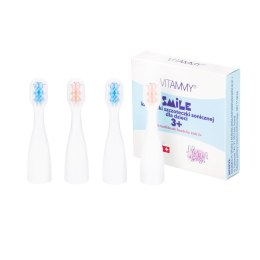 VITAMMY SMILE MINIMINI+ Końcówki do szczoteczki sonicznej dziecięcej, miękkie, 4 szt.