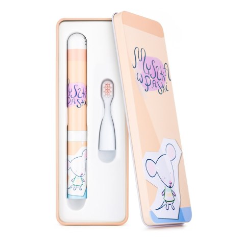VITAMMY SMILE MINIMINI+ MYSZKA W PASKI Szczoteczka soniczna do zębów dla dzieci 3+ VITAMMY SMILE MINIMINI+ MYSZKA W PASKI Szczoteczka soniczna do zębów dla dzieci 3+