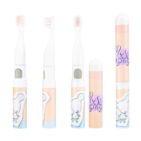 VITAMMY SMILE MINIMINI+ MYSZKA W PASKI Szczoteczka soniczna do zębów dla dzieci 3+ VITAMMY SMILE MINIMINI+ MYSZKA W PASKI Szczoteczka soniczna do zębów dla dzieci 3+