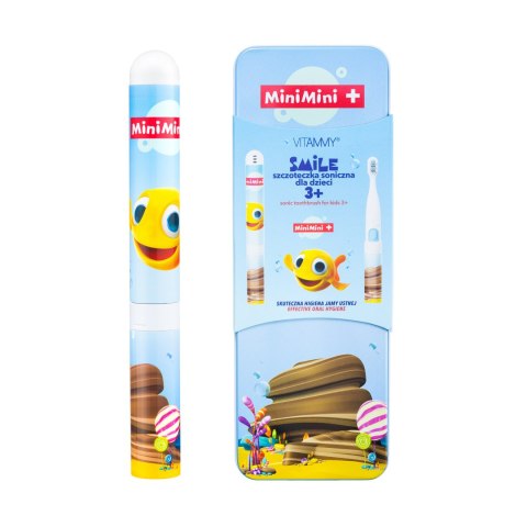 VITAMMY SMILE MINIMINI+ RYBKA Szczoteczka soniczna do zębów dla dzieci 3+ VITAMMY SMILE MINIMINI+ RYBKA Szczoteczka soniczna do zębów dla dzieci 3+