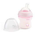 CHICCO NATURALFEELING 0M+ 150 ml Butelka plastikowa, smoczek silikon, przepływ wolny