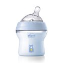 CHICCO NATURALFEELING 0M+ 150 ml Butelka plastikowa, smoczek silikon, przepływ wolny
