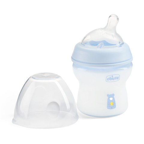CHICCO NATURALFEELING 0M+ 150 ml Butelka plastikowa, smoczek silikon, przepływ wolny CHICCO NATURALFEELING 0M+ 150 ml Butelka plastikowa, smoczek silikon, przepływ wolny