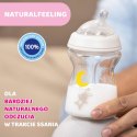 CHICCO NATURALFEELING 0M+ 250 ml Butelka szklana, smoczek silikon, przepływ wolny