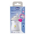 CHICCO NATURALFEELING 2M+ 250 ml Butelka plastikowa, smoczek silikon, przepływ średni