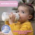 CHICCO NATURALFEELING 6M+ 330 ml Butelka plastikowa, smoczek silikon, przepływ szybki