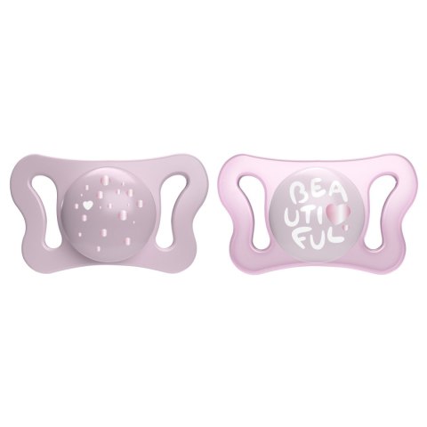 CHICCO PHYSIO MICRO 0-2M Smoczek uspokajający silikonowy, różowy, 2 szt. CHICCO PHYSIO MICRO 0-2M Smoczek uspokajający silikonowy, różowy, 2 szt.