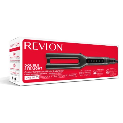 REVLON ONE-STEP DOUBLE STREIGHT RVST 2204E Prostownica do włosów, podwójna REVLON ONE-STEP DOUBLE STREIGHT RVST 2204E Prostownica do włosów, podwójna