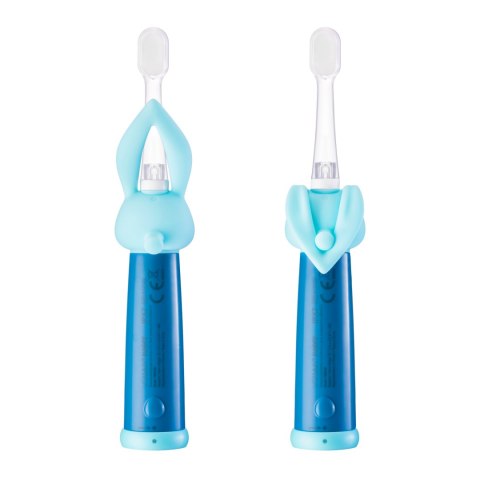 VITAMMY BUNNY BLUE Szczoteczka soniczna dla dzieci 0-3 lata, LED, nanowłókna VITAMMY BUNNY BLUE Szczoteczka soniczna dla dzieci 0-3 lata, LED, nanowłókna