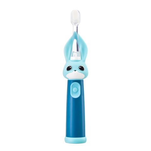 VITAMMY BUNNY BLUE Szczoteczka soniczna dla dzieci 0-3 lata, LED, nanowłókna VITAMMY BUNNY BLUE Szczoteczka soniczna dla dzieci 0-3 lata, LED, nanowłókna