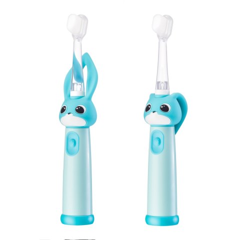 VITAMMY BUNNY LIGHT BLUE Szczoteczka soniczna dla dzieci 0-3 lata, LED, nanowłókna VITAMMY BUNNY LIGHT BLUE Szczoteczka soniczna dla dzieci 0-3 lata, LED, nanowłókna