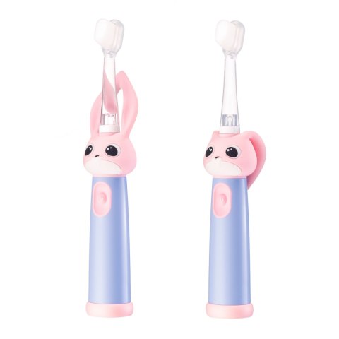 VITAMMY BUNNY PINK Szczoteczka soniczna dla dzieci 0-3 lata, LED, nanowłókna VITAMMY BUNNY PINK Szczoteczka soniczna dla dzieci 0-3 lata, LED, nanowłókna