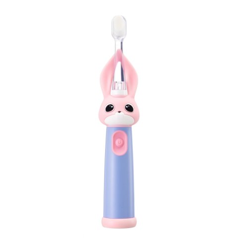 VITAMMY BUNNY PINK Szczoteczka soniczna dla dzieci 0-3 lata, LED, nanowłókna VITAMMY BUNNY PINK Szczoteczka soniczna dla dzieci 0-3 lata, LED, nanowłókna