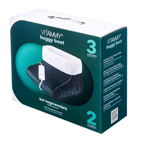 VITAMMY HUGGY BOOT 30X30X24 But rozgrzewający, z 3 poziomami grzania VITAMMY HUGGY BOOT 30X30X24 But rozgrzewający, z 3 poziomami grzania