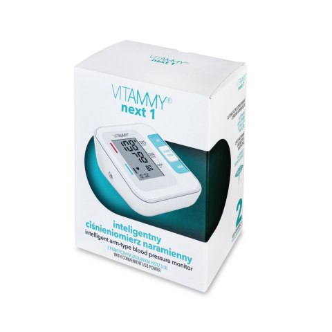 VITAMMY NEXT 1 + POWER MICRO Zestaw - ciśnieniomierz naramienny idealny do domu VITAMMY NEXT 1 + POWER MICRO Zestaw - ciśnieniomierz naramienny idealny do domu