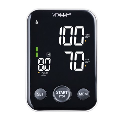 VITAMMY NEXT 6 + POWER C Ciśnieniomierz, funkcja głosowa, pomiar podczas pompowania VITAMMY NEXT 6 + POWER C Ciśnieniomierz, funkcja głosowa, pomiar podczas pompowania