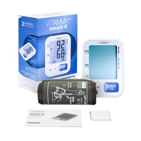 VITAMMY SMART 4 + POWER MICRO Zestaw prezentowy - ciśnieniomierz naramienny VITAMMY SMART 4 + POWER MICRO Zestaw prezentowy - ciśnieniomierz naramienny